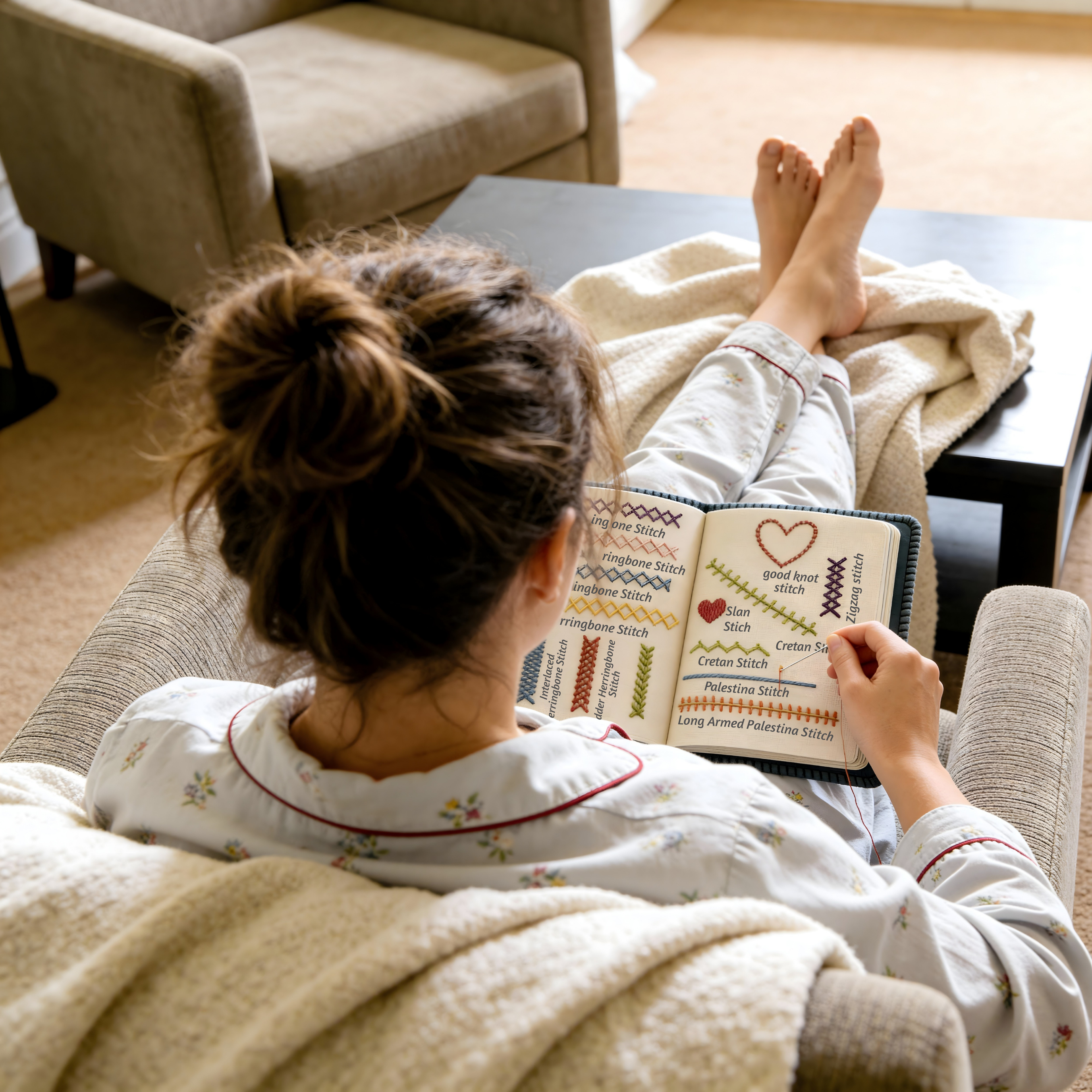 Embroidery Stitch Book